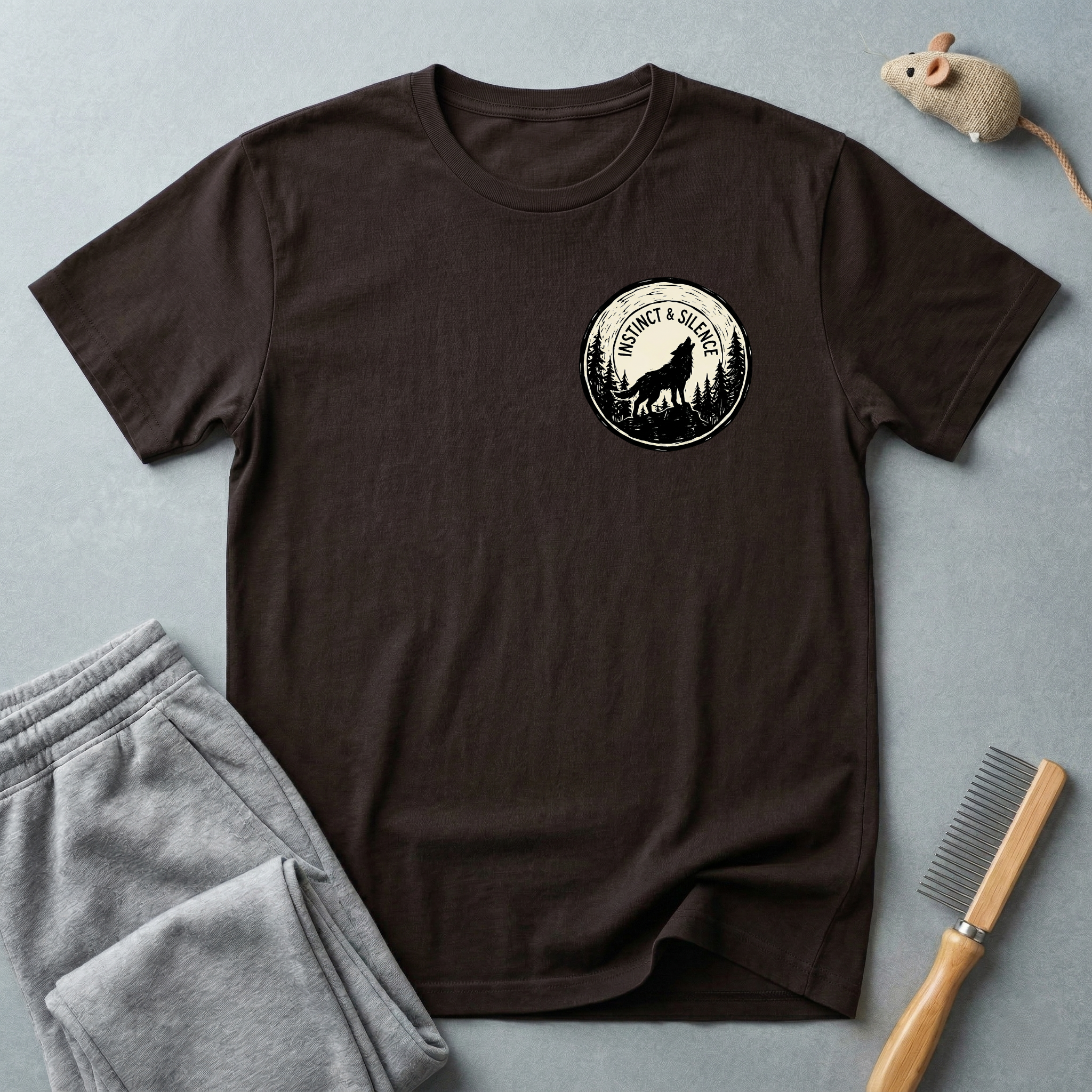 T-shirt «Blason du Loup de la Lune»