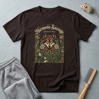 T-shirt Loup Floral — «Sauvagement Féroce» T-shirt graphique nature vintage 🐺🌿