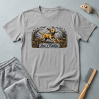 T-shirt de sauvetage canin — T-shirt illustration chien vintage «Joie & Fidélité»