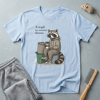 "Je recycle mes mauvaises décisions" T-shirt éco humoristique mignon
