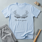 T-shirt couronne de bois de cerf — «Roi de son royaume»