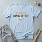 T-Shirt — "Certifié Non Suiveur" Goat Graphic