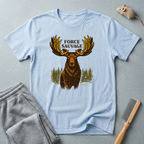 T-shirt graphique Élan — «Force Sauvage» T-shirt nature sauvage 🦌🌲