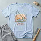 T-shirt Éléphant «Mémoire de la Terre» 🐘🌍