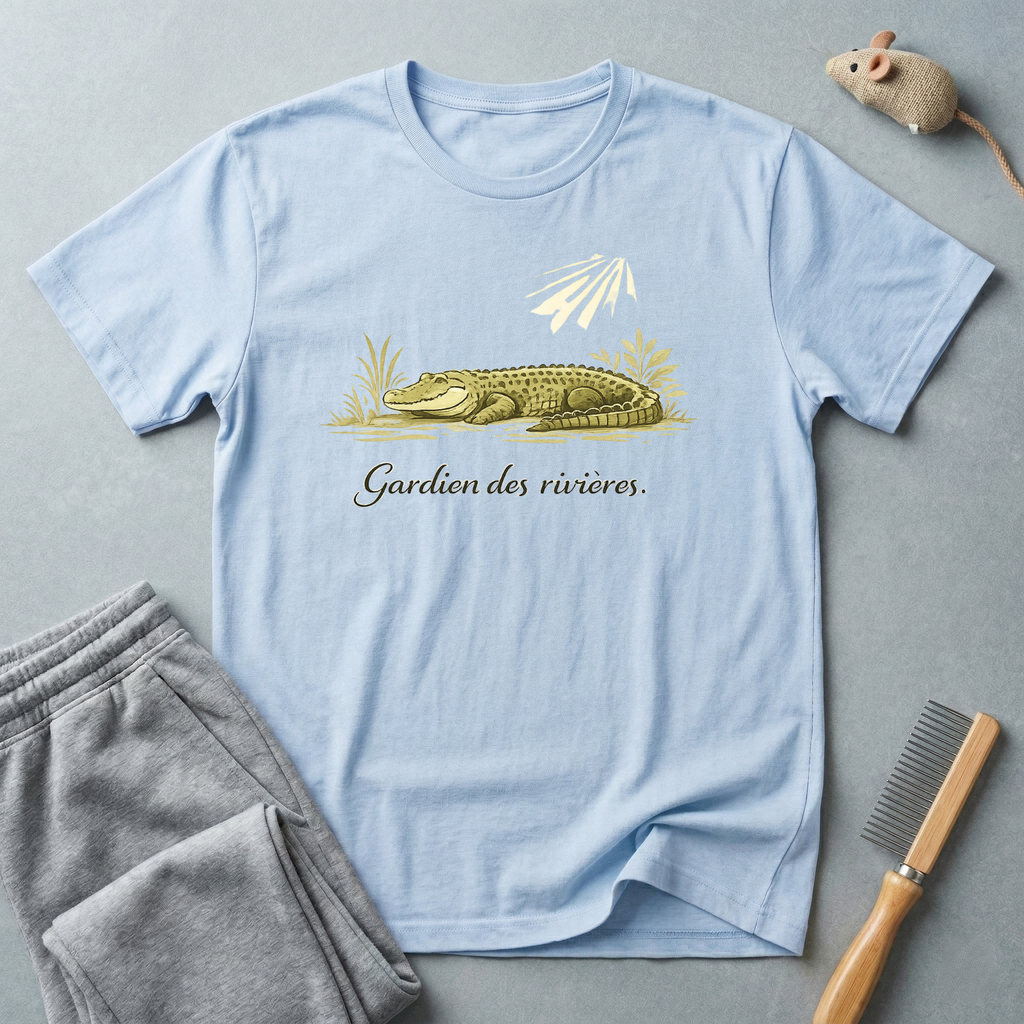 T-shirt — Loutre de rivière «Gardien des rivières» Nature