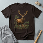 T-shirt graphique Cerf des bois