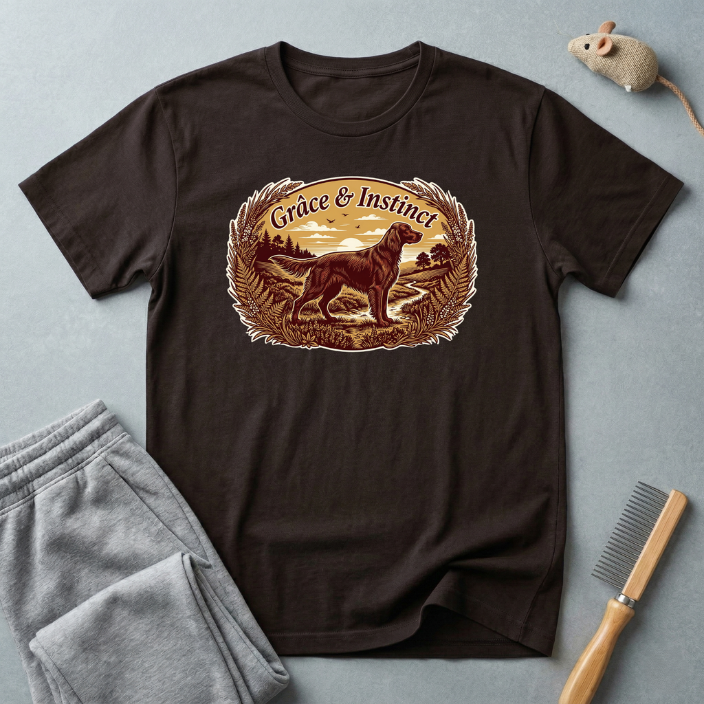 T-shirt Renard «Grâce & Instinct» — T-shirt graphique vintage de faune sauvage pour les amoureux de la nature