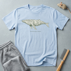 T-shirt Illustration de baleine — T-shirt graphique nature «The Botanical Whale»