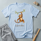 T-shirt Singe suspendu «Esprit Libre»