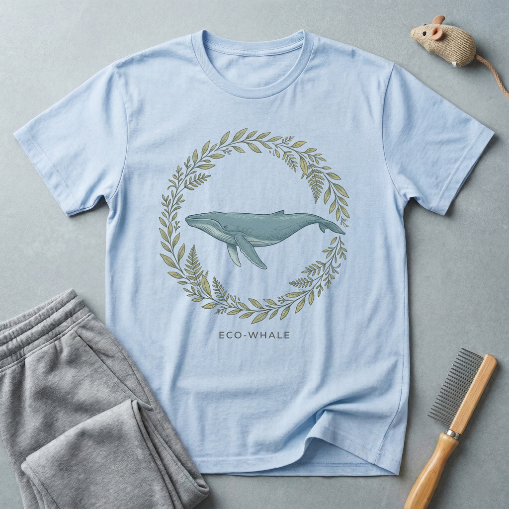 T-shirt Couronne de baleine — "Eco Whale"