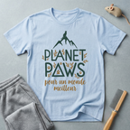 T-shirt "Planet Paws pour un monde meilleur"