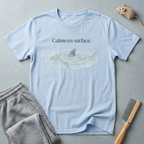 T-shirt Requin «Calme en surface.»