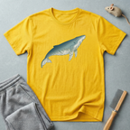 T-shirt graphique baleine — T-shirt faune marine