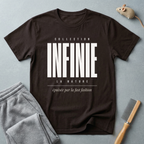 T-shirt graphique «INFINIE» — Streetwear typographique