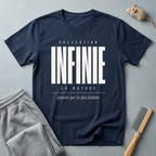 T-shirt graphique «INFINIE» — Streetwear typographique