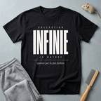 T-shirt graphique «INFINIE» — Streetwear typographique