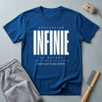 T-shirt graphique «INFINIE» — Streetwear typographique