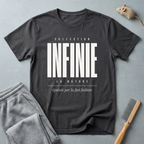 T-shirt graphique «INFINIE» — Streetwear typographique