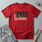 T-shirt graphique «Demain Demain» — Tee-shirt typographique