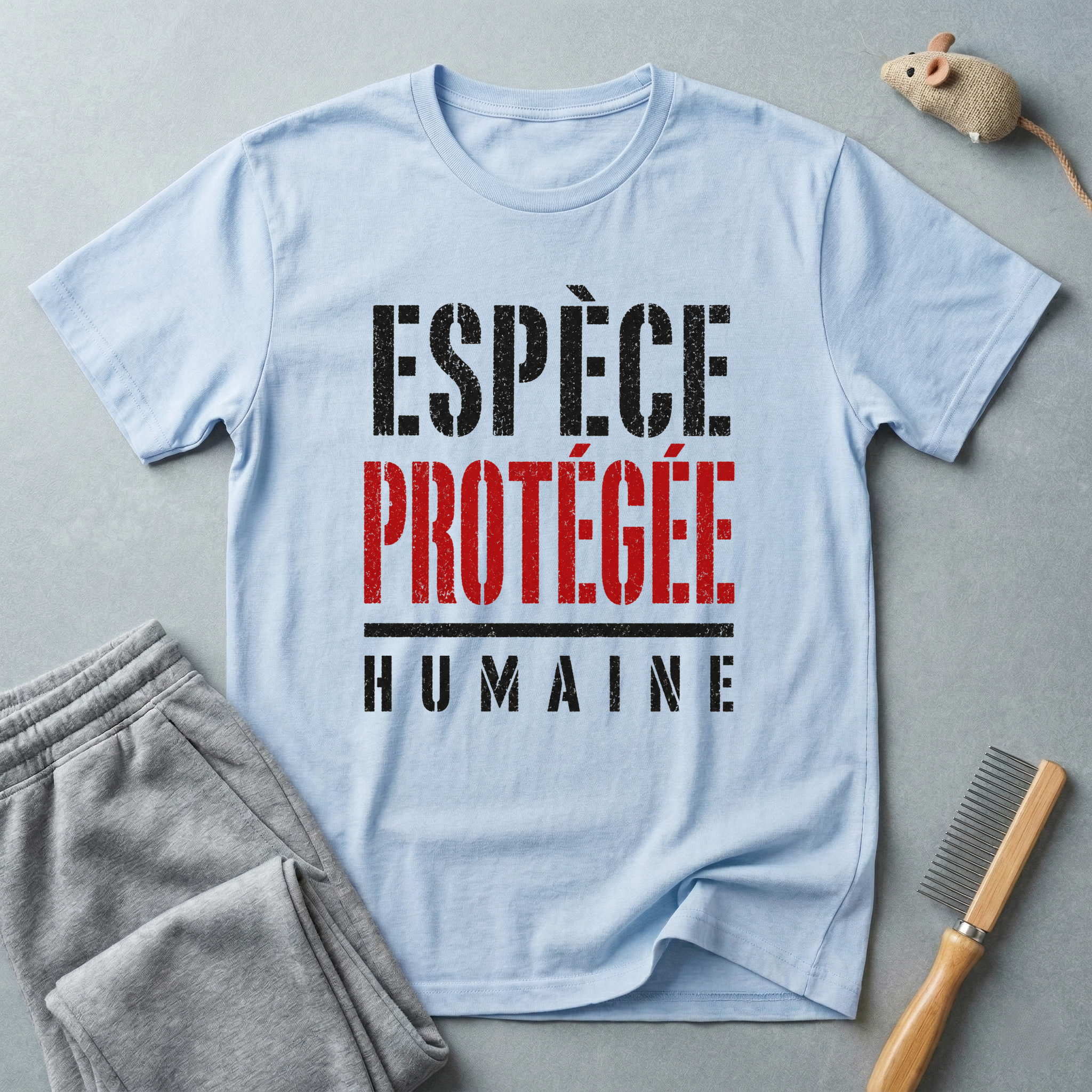 T-shirt «Espèce Protégée Humaine»