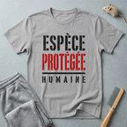 T-shirt «Espèce Protégée Humaine»