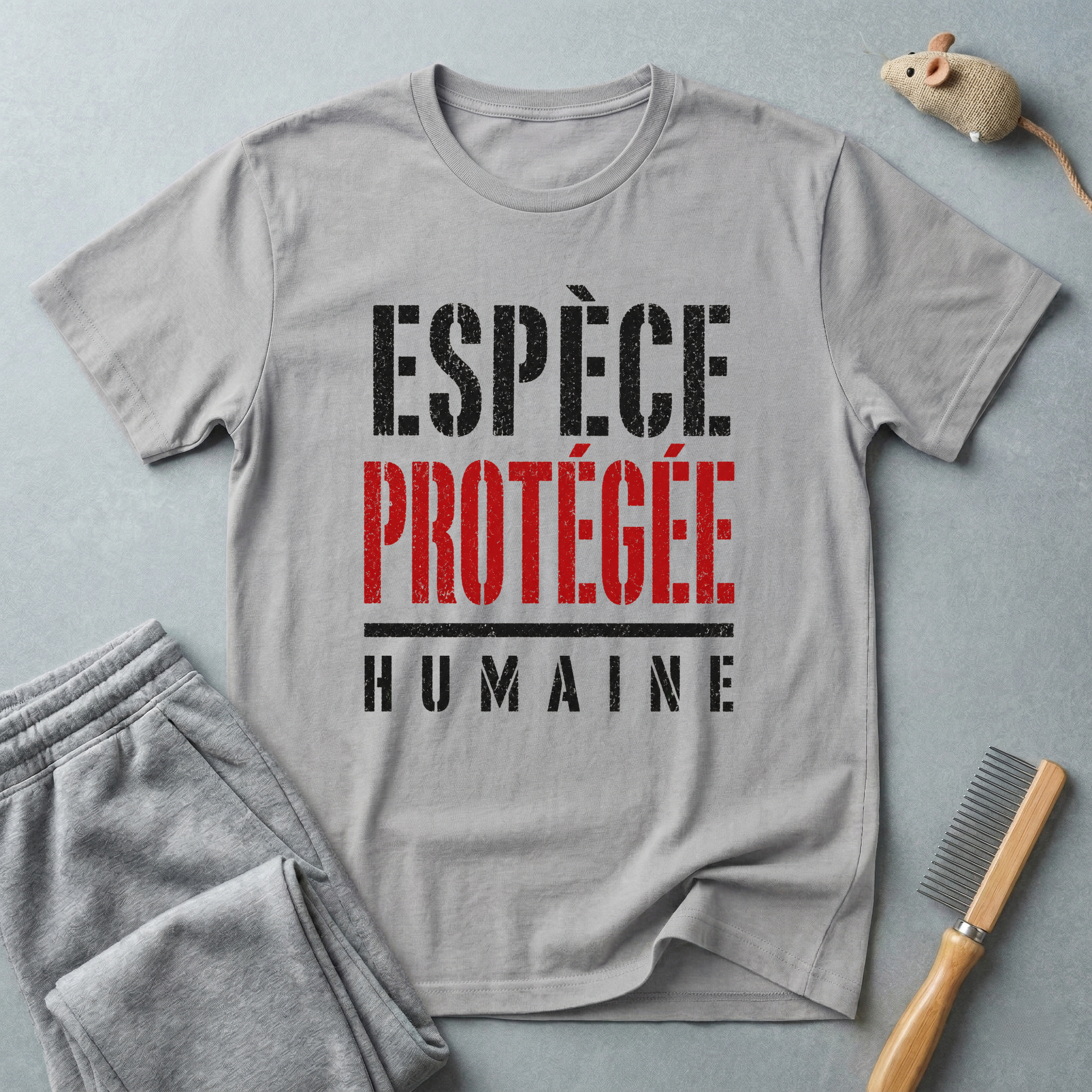 T-shirt «Espèce Protégée Humaine»