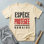 T-shirt «Espèce Protégée Humaine»