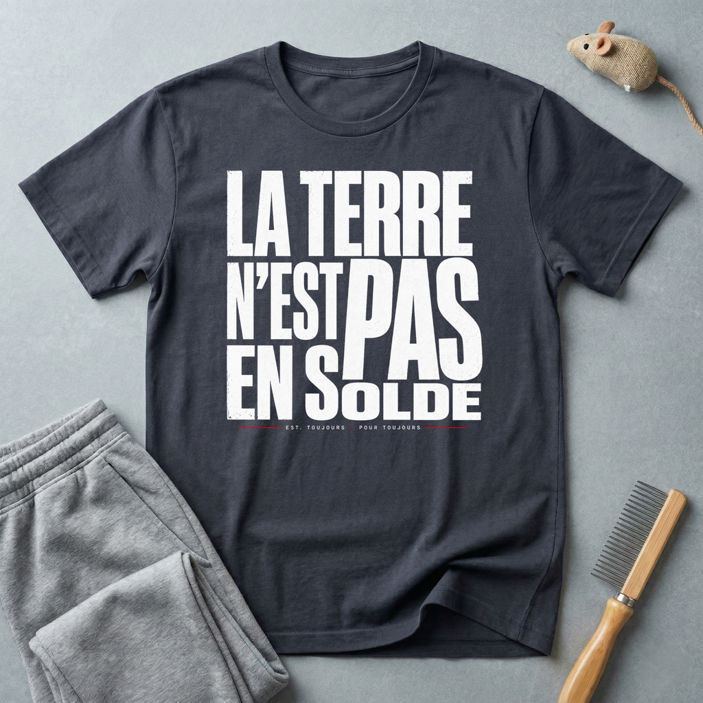 T-shirt — «La Terre n’est pas en solde»