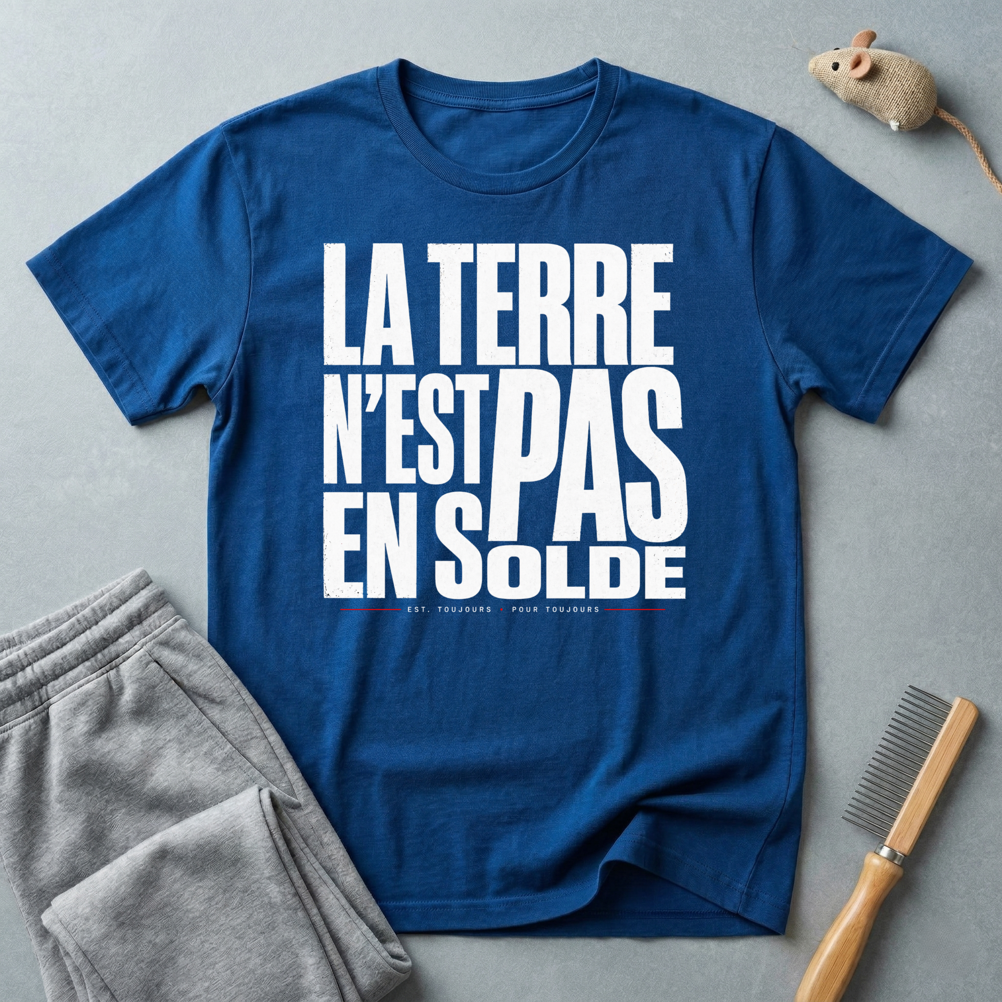 T-shirt — «La Terre n’est pas en solde»