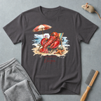 T-shirt homard en vacances — «J'ai Survécu - à tout - Encore.»