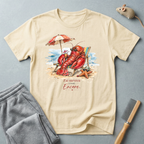 T-shirt homard en vacances — «J'ai Survécu - à tout - Encore.»