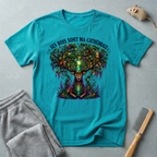 T-shirt  illustration nature graphique — «Ses Bois Sont Ma Cathédrale»