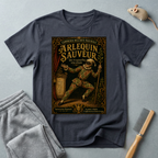 T-shirt vintage affiche Arlequin sauveur style rétro