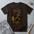 T-shirt vintage affiche Arlequin sauveur style rétro
