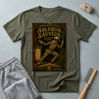 T-shirt vintage affiche Arlequin sauveur style rétro