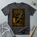 T-shirt vintage affiche Arlequin sauveur style rétro