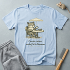 T-shirt unisexe Softstyle «J’avais raison mais j’ai la flemme»