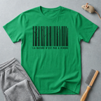 T-shirt graphique à code-barres — «La nature n’est pas à vendre»