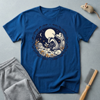 T-shirt blaireau au clair de lune — «La nuit appartient à ceux qui errent»
