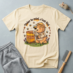 T-shirt ours apiculteur — «Voler le miel, c’est fini»