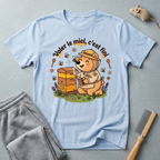 T-shirt ours apiculteur — «Voler le miel, c’est fini»