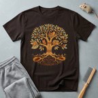 T-shirt arbre des racines — «Nos racines sont communes»
