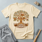 T-shirt arbre des racines — «Nos racines sont communes»