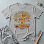 T-shirt arbre des racines — «Nos racines sont communes»
