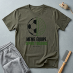 T-shirt Football & Nature — « Même équipe. Depuis toujours. »