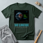 T-shirt design Terre « Faute contre la nature »