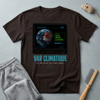 T-shirt design Terre « Faute contre la nature »