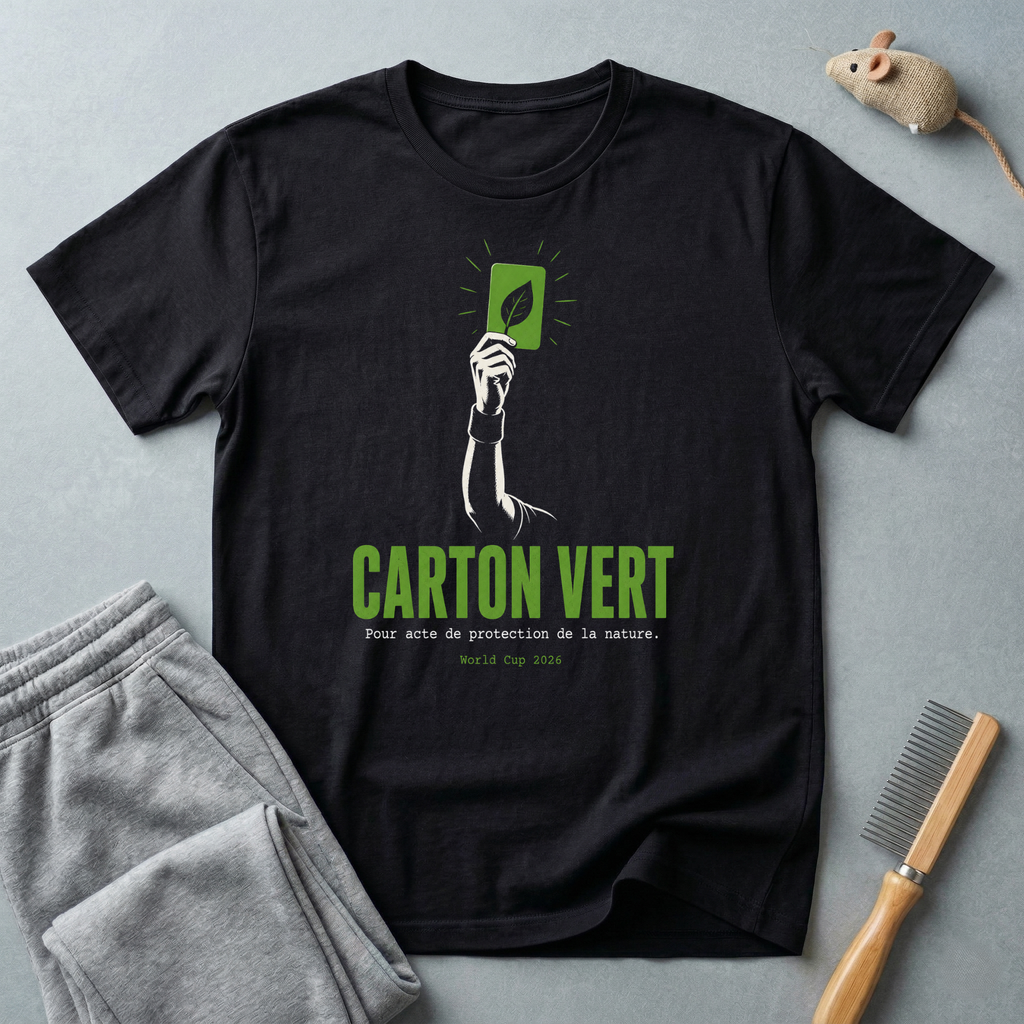 T-shirt éco — «Carton vert»