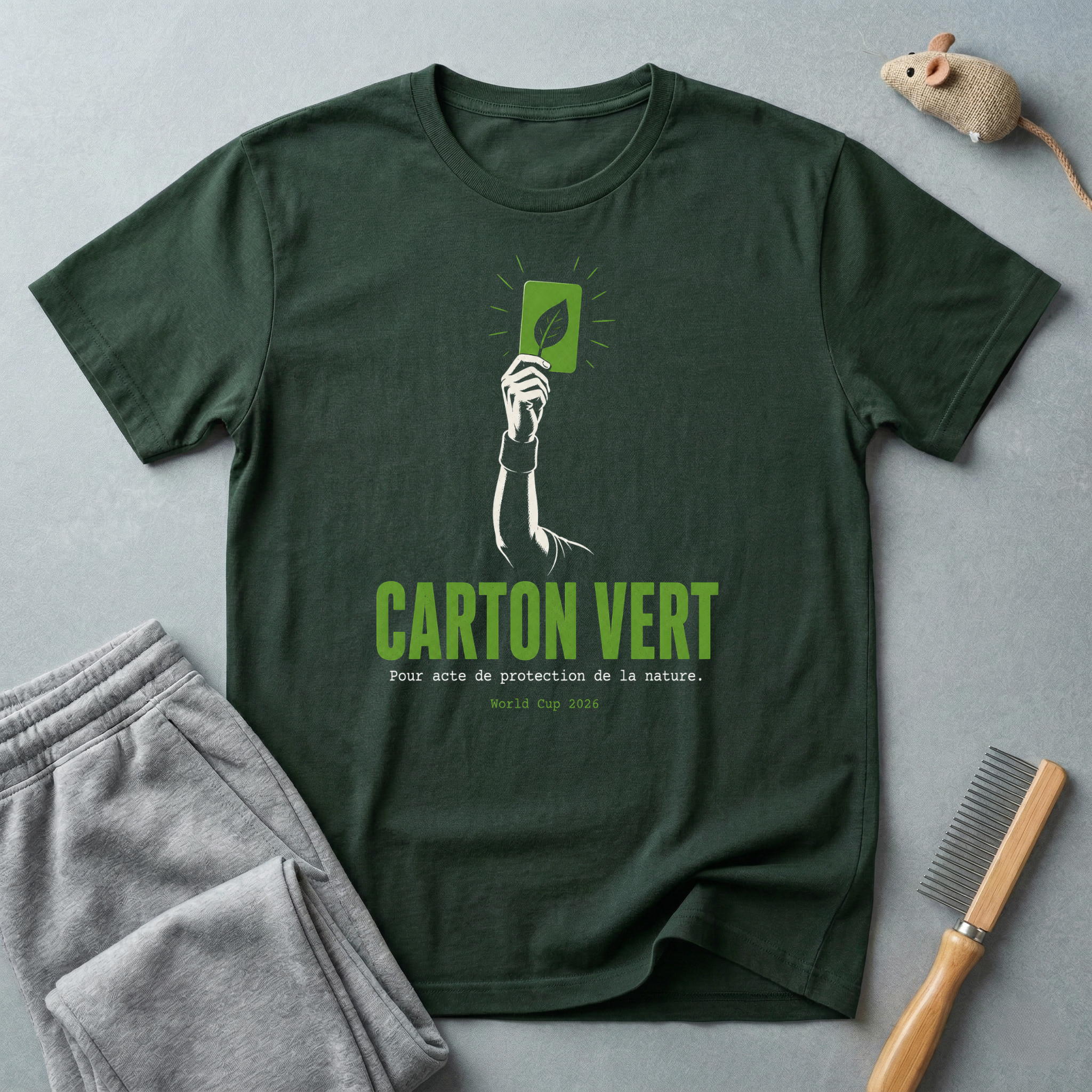 T-shirt éco — «Carton vert»