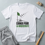 T-shirt «Corner pour la biodiversité» — t-shirt éco de football pour la conservation de l’environnement